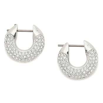 【新品】Swarovski シルバー フープピアス スワロフスキー SWAROVSKI ピアス 2023AW Dextera フープピアス